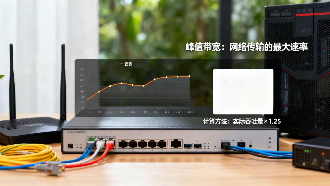 峰值带宽是什么意思?,怎么计算才最准确? 峰值带宽是什么意思?,怎么计算才最准确?