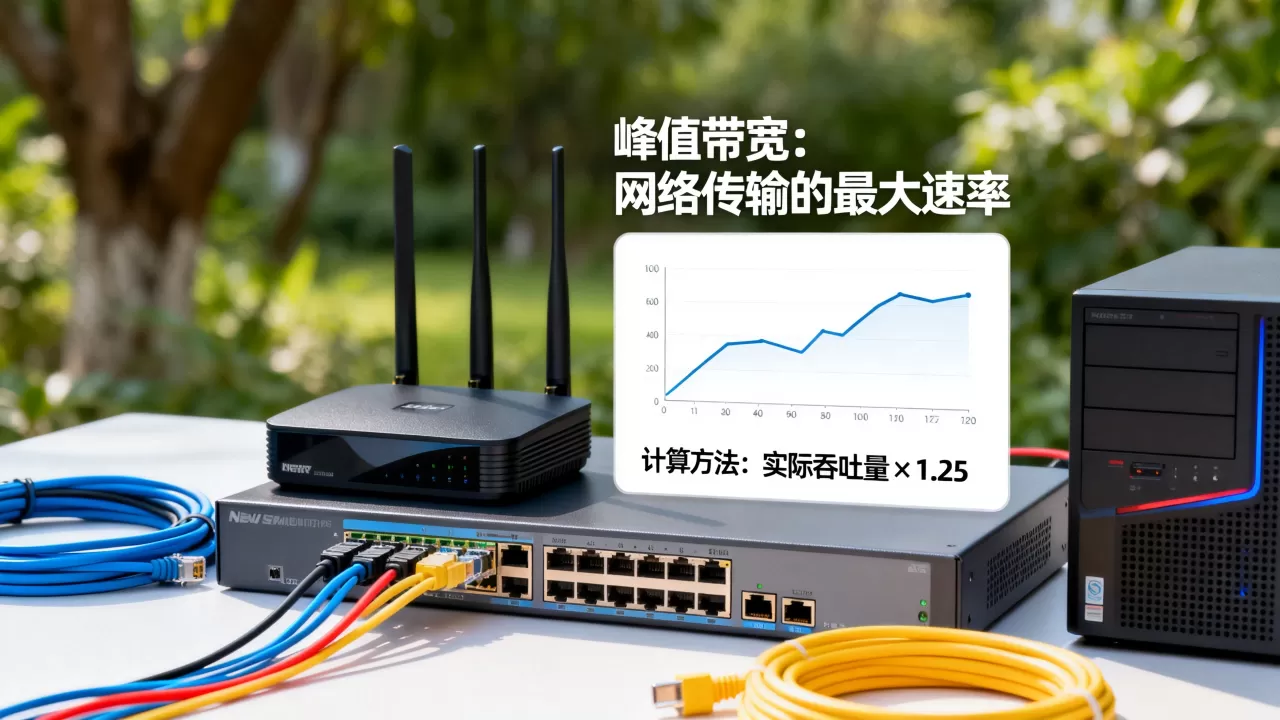 峰值带宽是什么意思?,怎么计算才最准确? 峰值带宽是什么意思?,怎么计算才最准确?