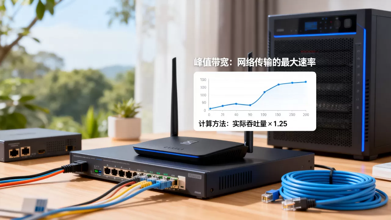 峰值带宽是什么意思?,怎么计算才最准确? 峰值带宽是什么意思?,怎么计算才最准确?