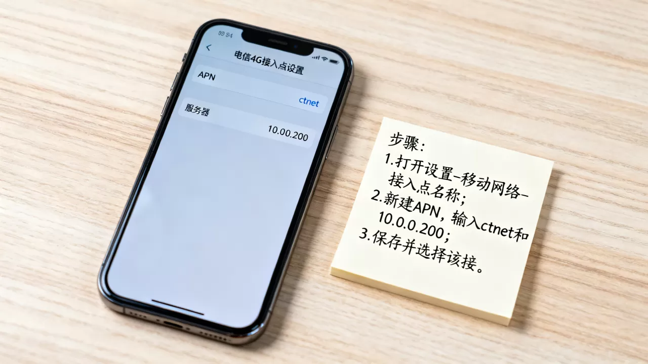 电信4G最快接入点服务器是多少?,怎么设置 电信4G最快接入点服务器是多少?,怎么设置