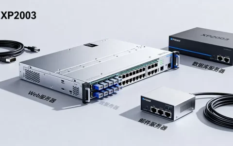 XP2003一般需要配置哪些服务器，有哪些配置要求