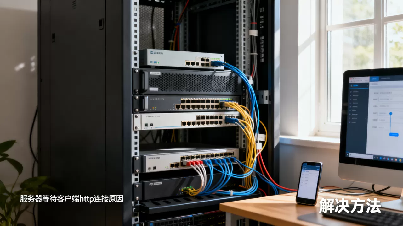 服务器等待客户端http连接是什么原因，怎么解决？