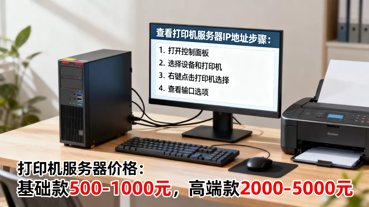 怎么查看打印机服务器IP地址,打印机服务器多少钱一台 怎么查看打印机服务器IP地址,打印机服务器多少钱一台