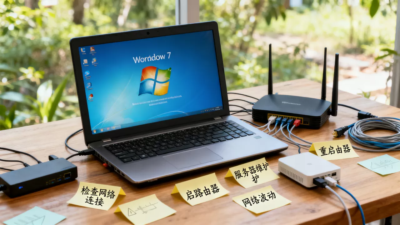 w7网络连接服务器未响应怎么解决?,是什么原因导致的 w7网络连接服务器未响应怎么解决?,是什么原因导致的