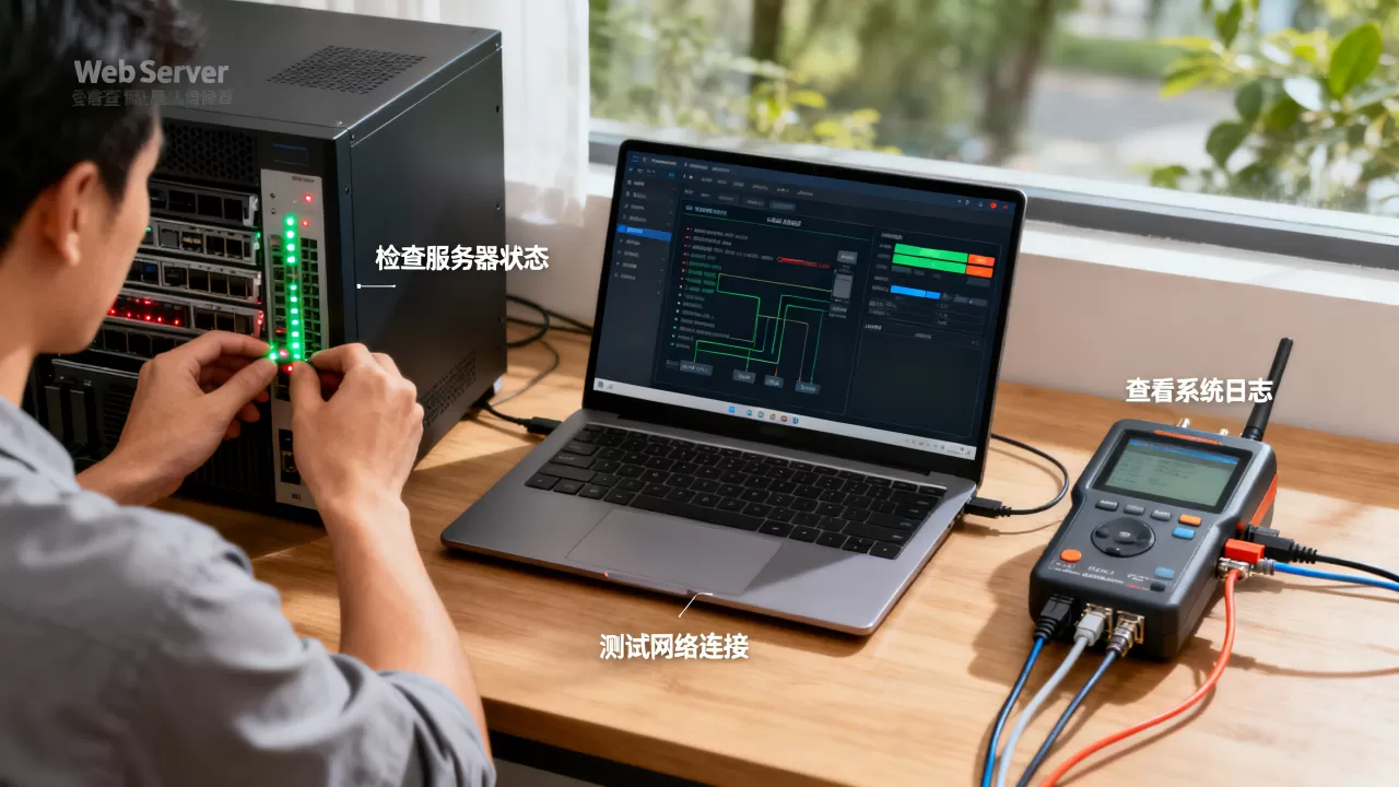 Web服务器出问题你怎么办?,排查步骤有哪些? Web服务器出问题你怎么办?,排查步骤有哪些?