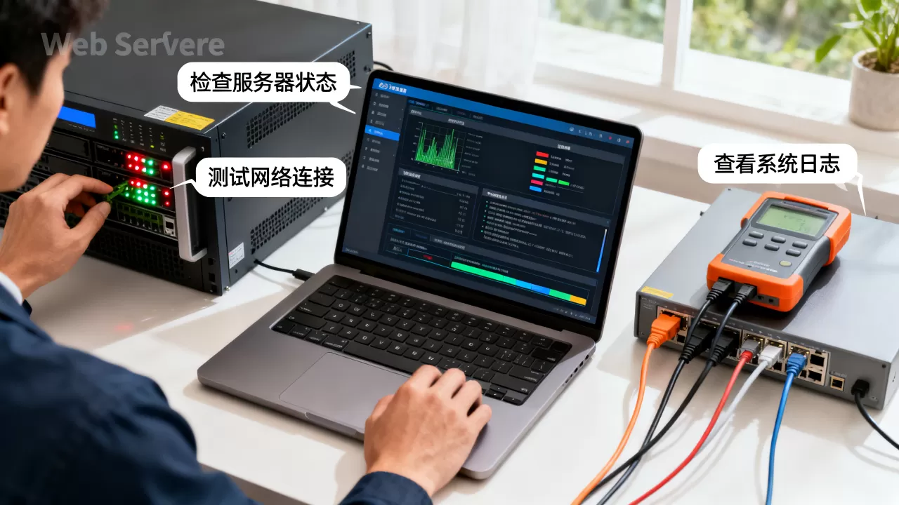 Web服务器出问题你怎么办?,排查步骤有哪些? Web服务器出问题你怎么办?,排查步骤有哪些?