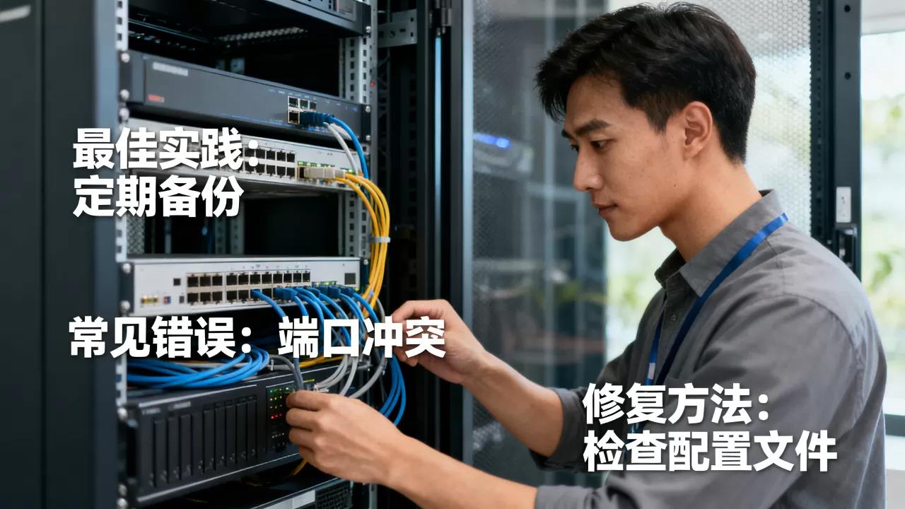 服务器配置的最佳实践是什么,服务器配置常见错误如何避免和修复? 服务器配置的最佳实践是什么,服务器配置常见错误如何避免和修复?