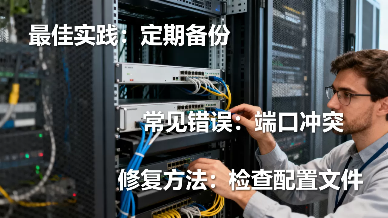 服务器配置的最佳实践是什么,服务器配置常见错误如何避免和修复? 服务器配置的最佳实践是什么,服务器配置常见错误如何避免和修复?