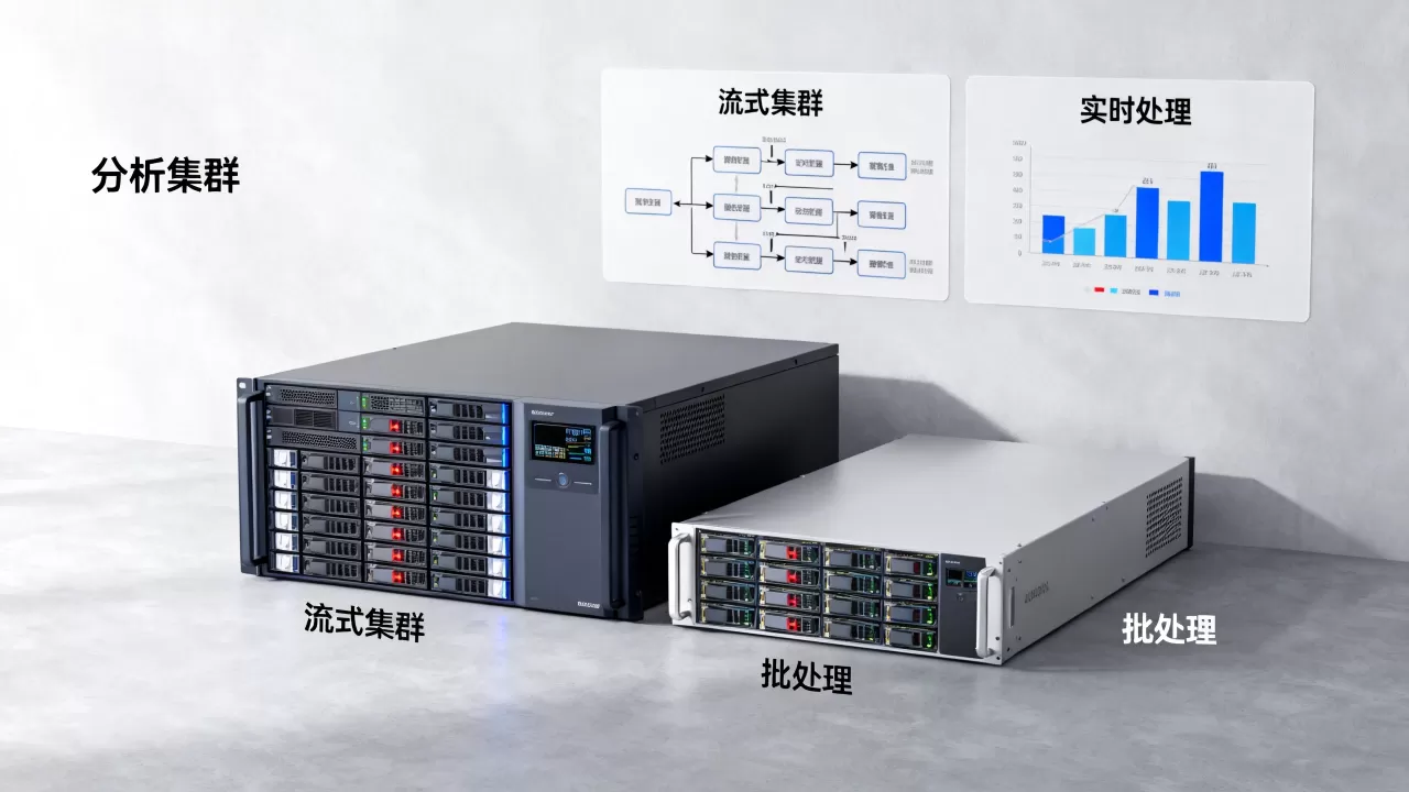 你知道分析集群和流式集群的区别吗，怎么选？