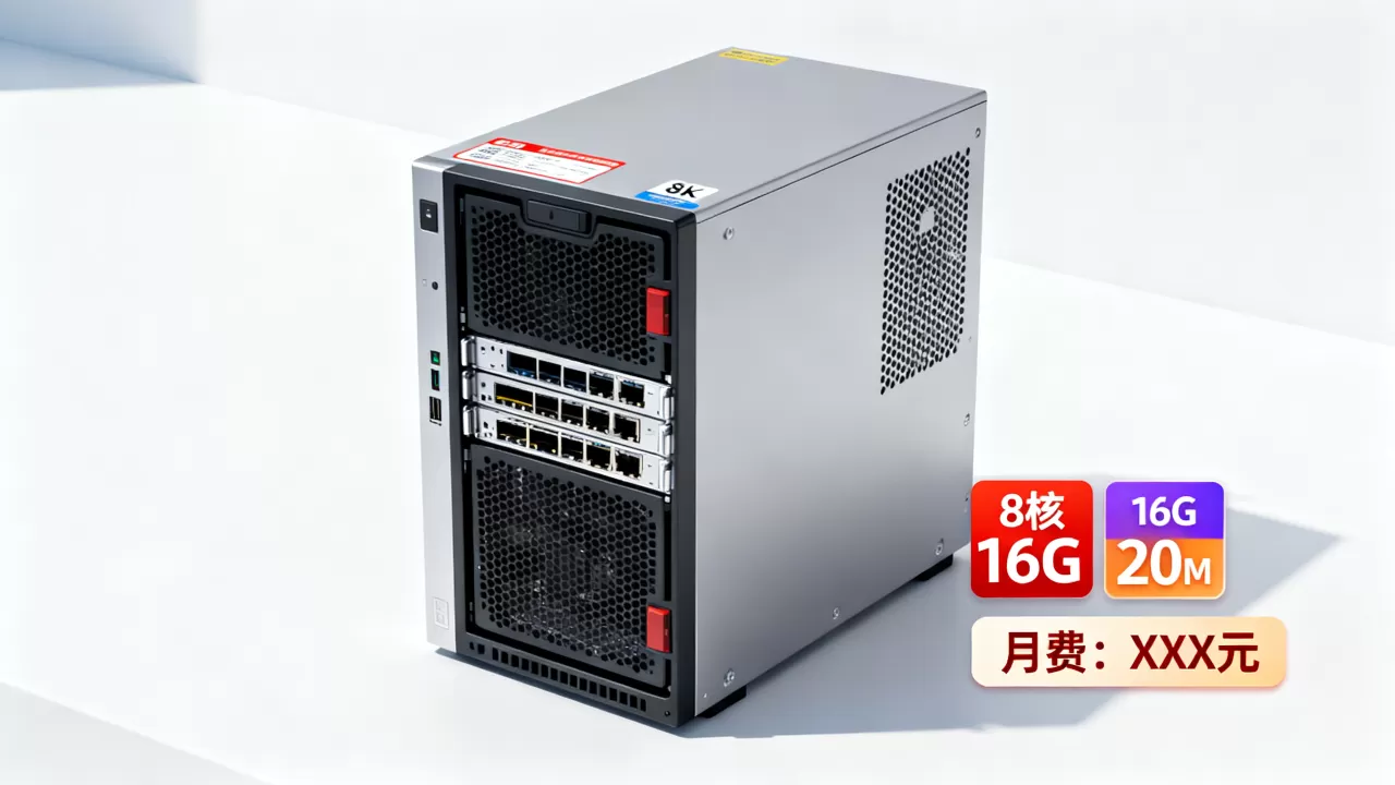 8核16g 20m服务器多少钱一个月？, 哪个配置性价比高？