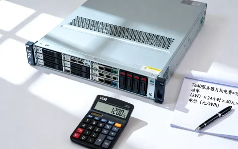 T640服务器一个月电费到底多少，服务器电费怎么计算
