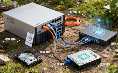 web服务器工作过程包含哪些步骤，服务器如何处理请求？