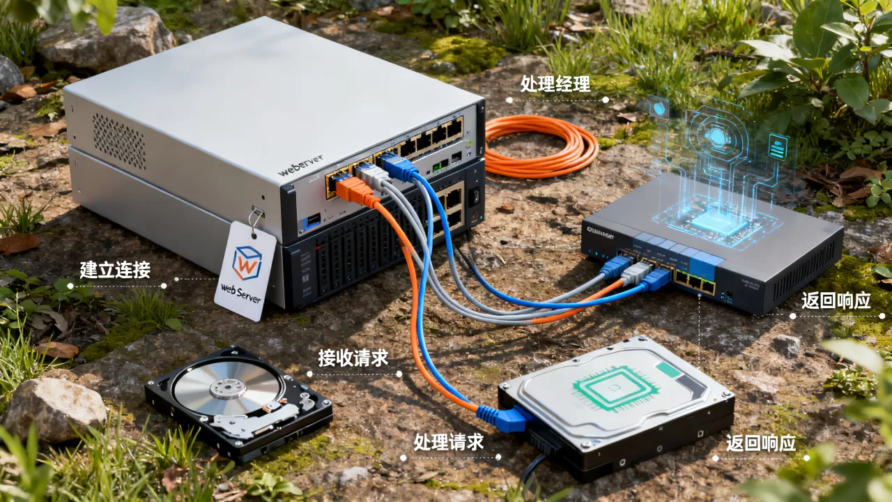web服务器工作过程包含哪些步骤,服务器如何处理请求? web服务器工作过程包含哪些步骤,服务器如何处理请求?