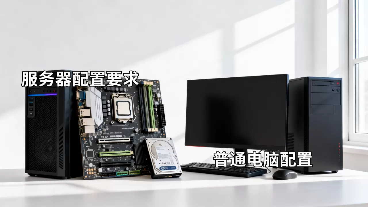 服务器构架对电脑配置要求高吗，普通电脑能做服务器吗？