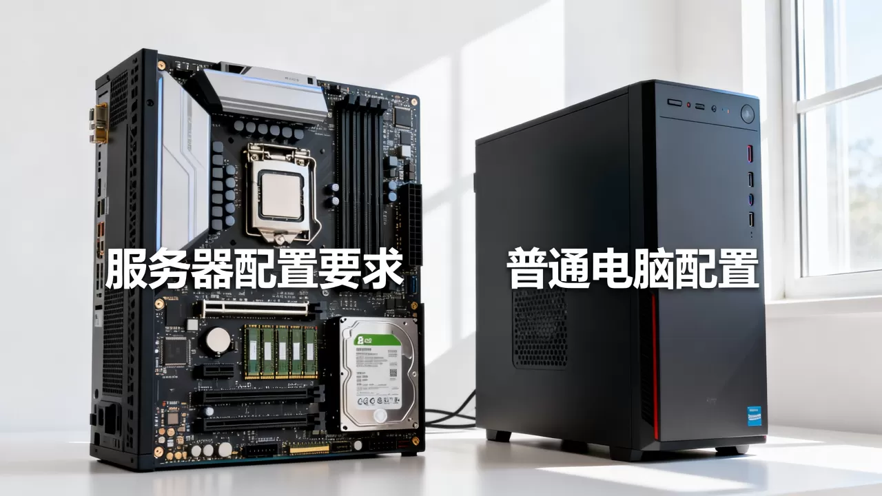 服务器构架对电脑配置要求高吗，普通电脑能做服务器吗？