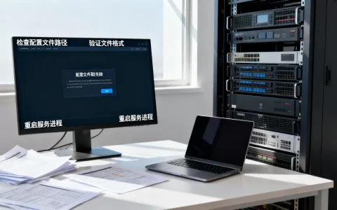 服务器读取配置文件失败怎么办？，怎么解决