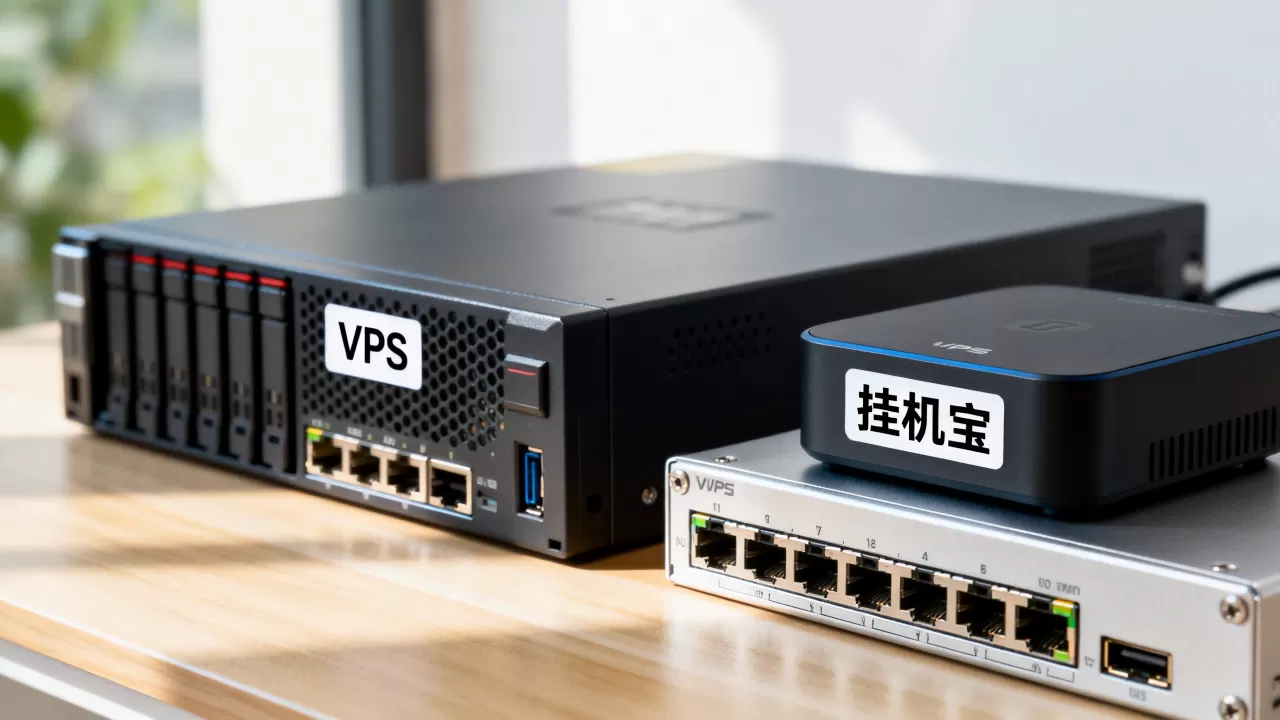 VPS和挂机宝的区别你真的分得清吗，哪个好