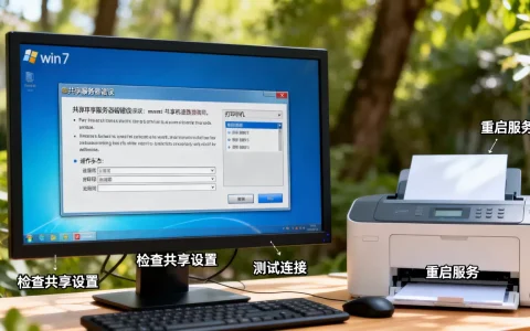win7打印机共享服务器错误怎么办，怎么解决？