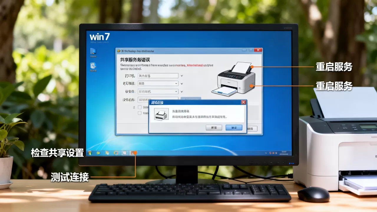 win7打印机共享服务器错误怎么办,怎么解决? win7打印机共享服务器错误怎么办,怎么解决?