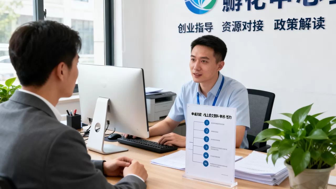 孵化中心主要提供哪些服务和支持，如何申请入驻？