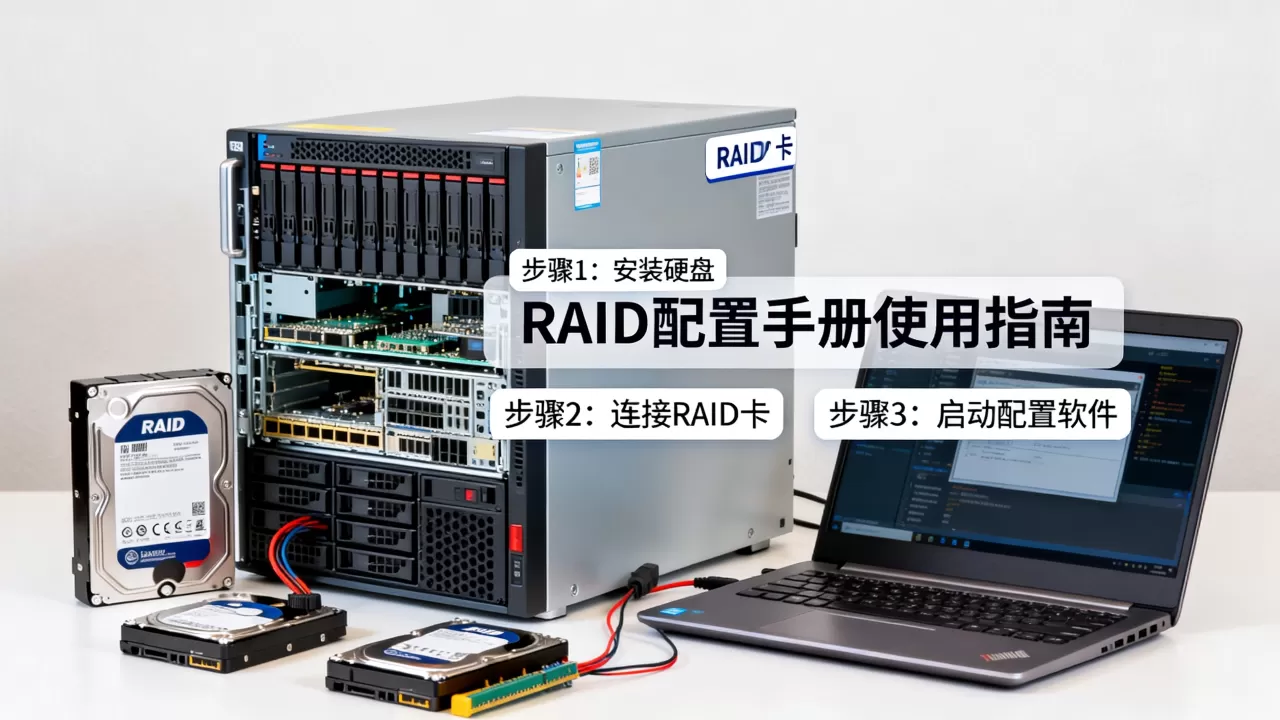 服务器RAID配置手册怎么用,有哪些步骤? 服务器RAID配置手册怎么用,有哪些步骤?