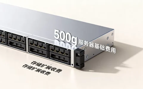 打一个500g服务器大概要多少钱，怎么收费