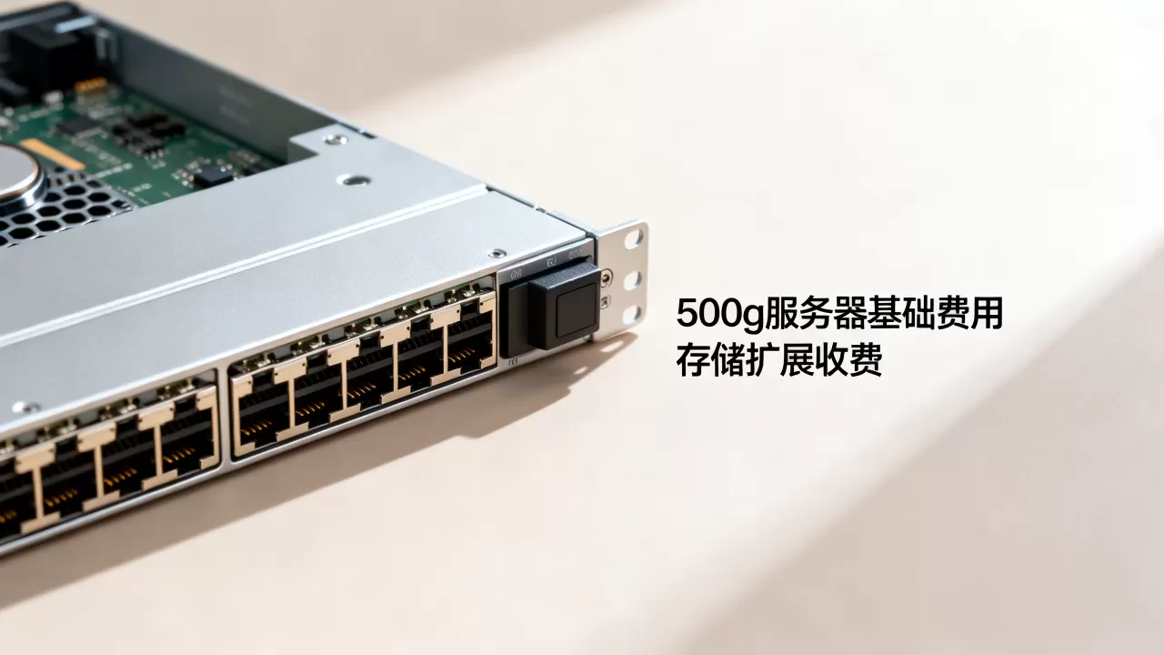 打一个500g服务器大概要多少钱，怎么收费