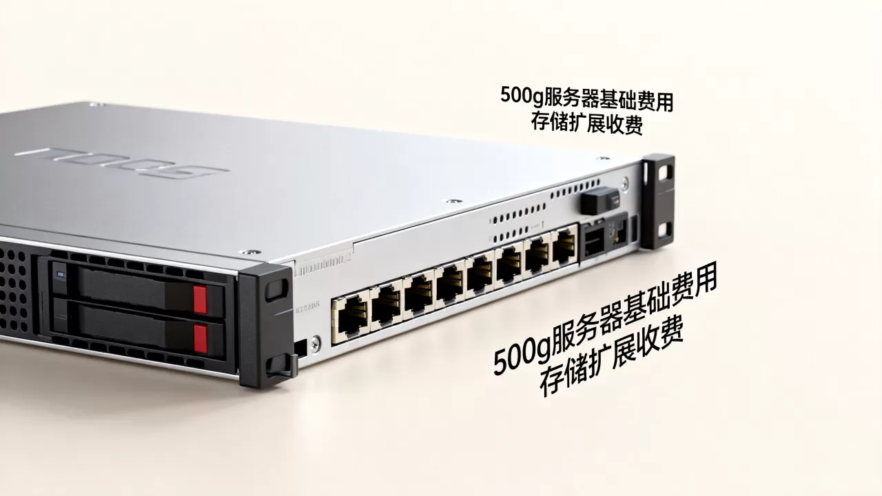 打一个500g服务器大概要多少钱，怎么收费