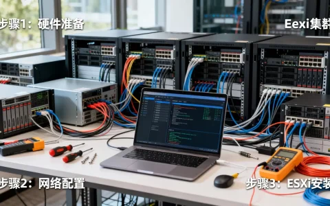 如何配置服务器esxi集群？，配置步骤是什么