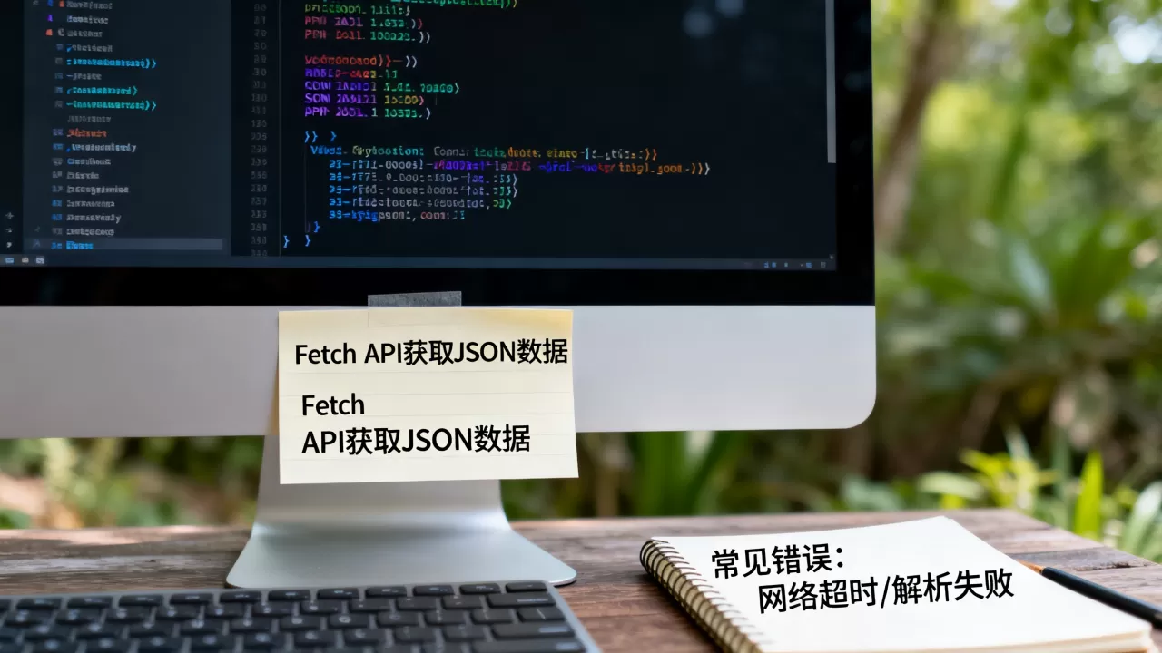 Fetch API如何获取JSON数据？，常见错误有哪些？