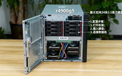 r4900g5服务器最多能加多少硬盘，怎么配置