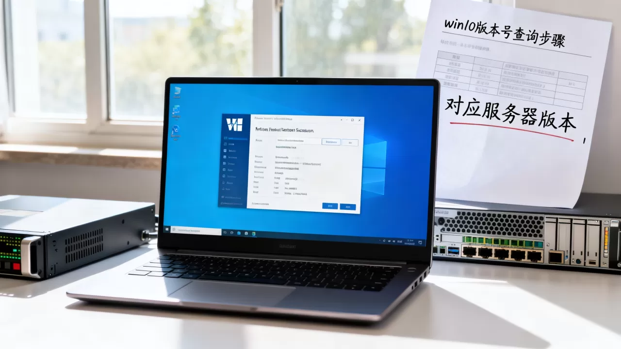 win10对应哪个服务器版本，怎么查版本号