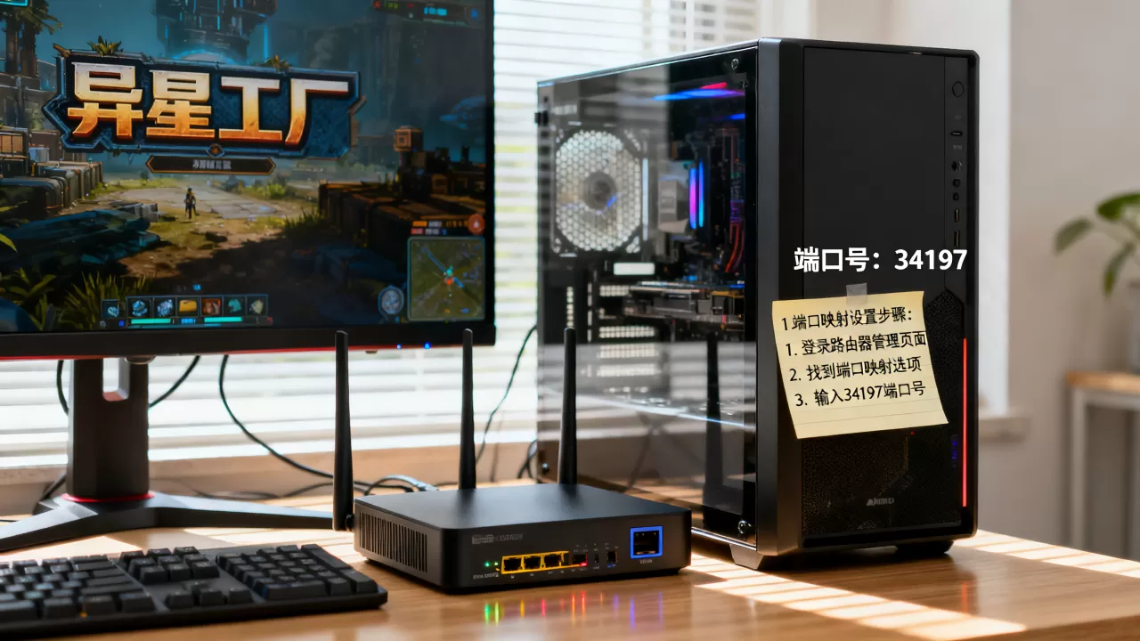 异星工厂IP服务器端口有哪些,端口映射怎么设置? 异星工厂IP服务器端口有哪些,端口映射怎么设置?