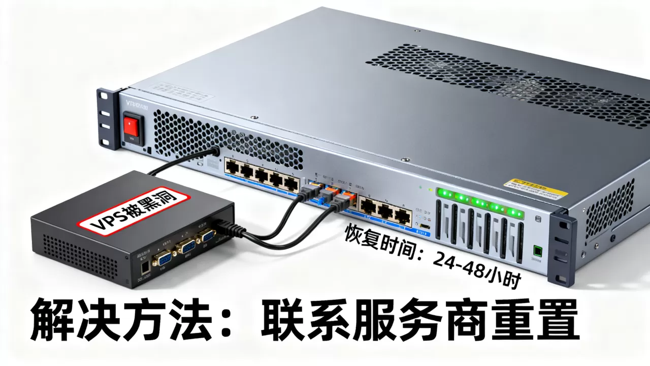 VPS被黑洞了,多久能恢复呢?,怎么解决? VPS被黑洞了,多久能恢复呢?,怎么解决?
