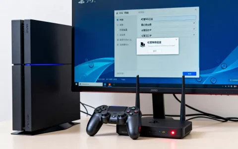 PS4网络连接不上服务器，电脑怎么设置？，怎么办