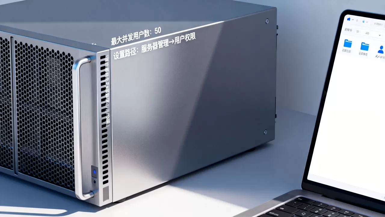 FTP服务器多少个用户同时操作文件夹？，如何设置？