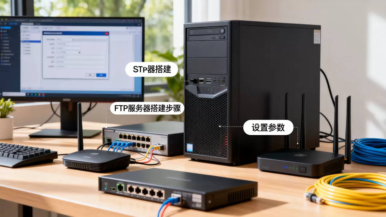 如何搭建自己的FTP网页服务器？，怎么设置？