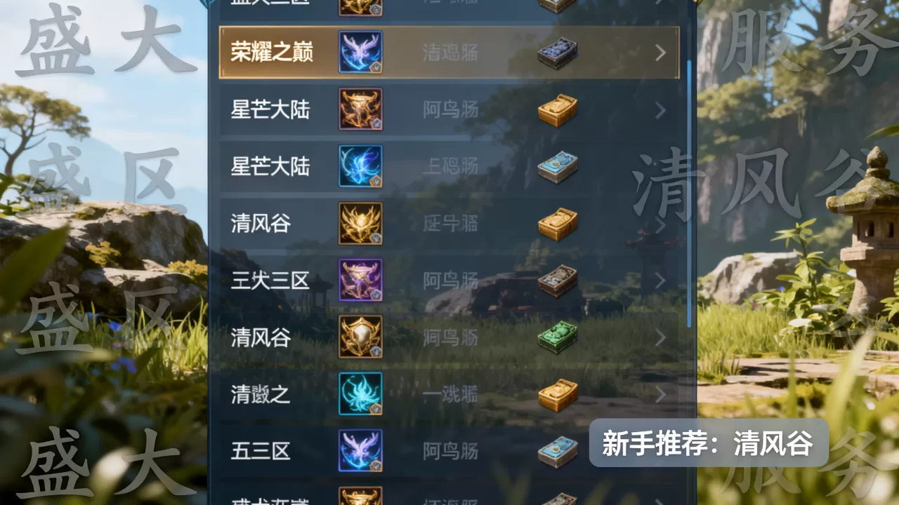 盛大三区有哪些服务器,哪个服务器适合新手? 盛大三区有哪些服务器,哪个服务器适合新手?