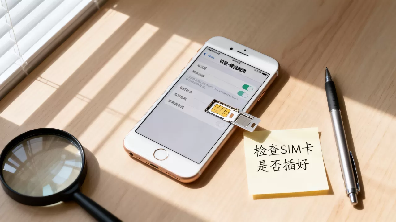 苹果6s为什么突然没4g网络连接服务器，怎么解决