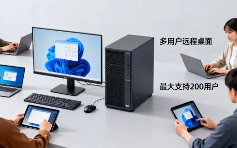 如何实现服务器多人远程桌面，最多支持多少用户