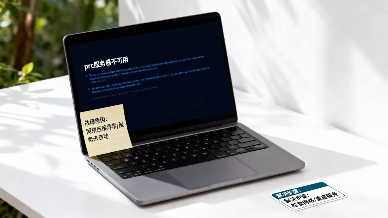 笔记本电脑显示rpc服务器不可用怎么办？，是什么原因