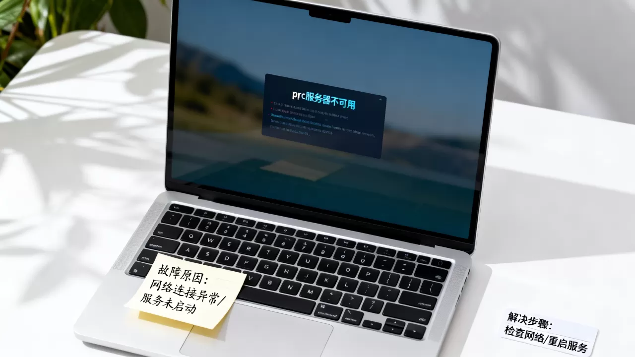 笔记本电脑显示rpc服务器不可用怎么办？，是什么原因