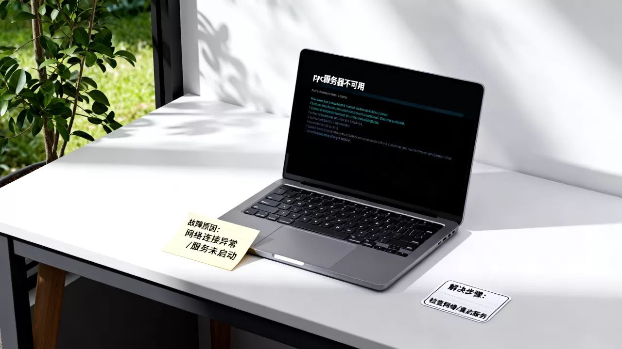 笔记本电脑显示rpc服务器不可用怎么办？，是什么原因