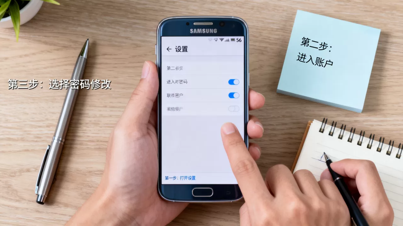 三星S6网络服务器密码怎么改?,密码修改步骤教程? 三星S6网络服务器密码怎么改?,密码修改步骤教程?