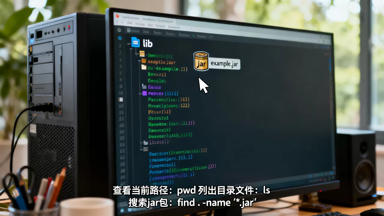服务器上怎么看调用的jar包在哪个目录？，怎么查找