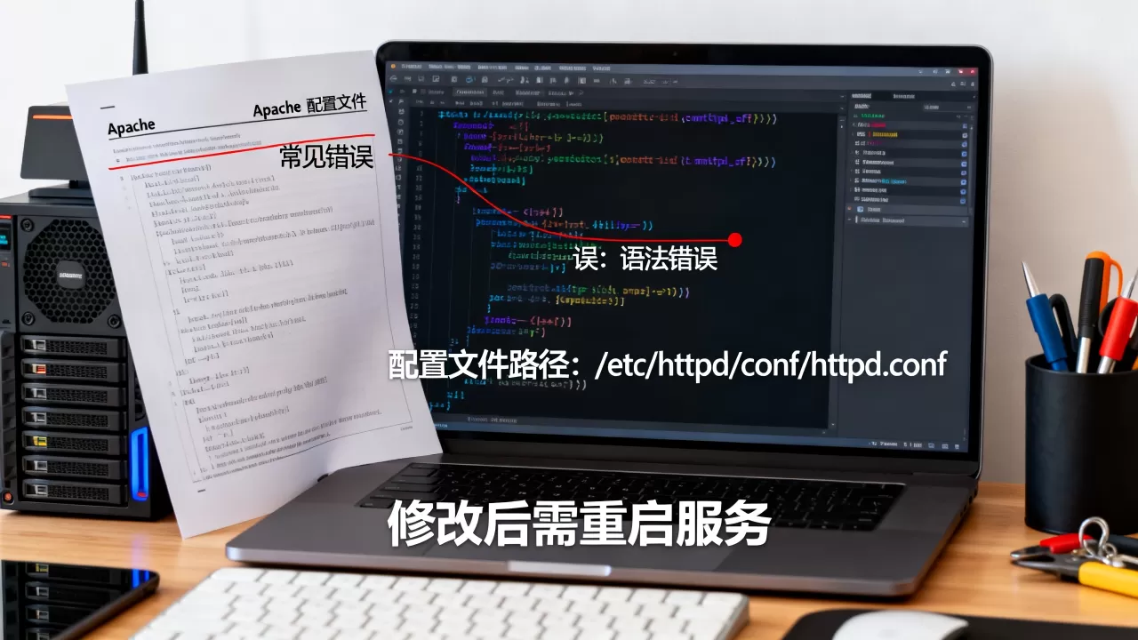 服务器apache配置文件怎么修改，常见问题有哪些？