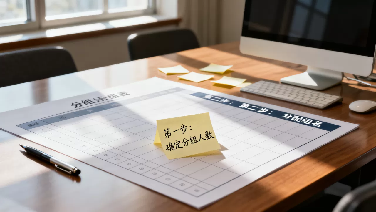 分组表在会议分组中如何高效制作，有哪些步骤