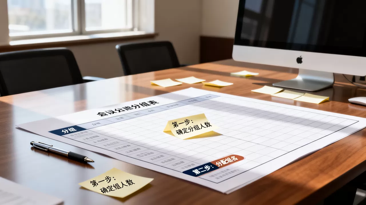 分组表在会议分组中如何高效制作，有哪些步骤