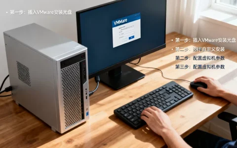 服务器配置vmware的步骤是什么，怎么配置