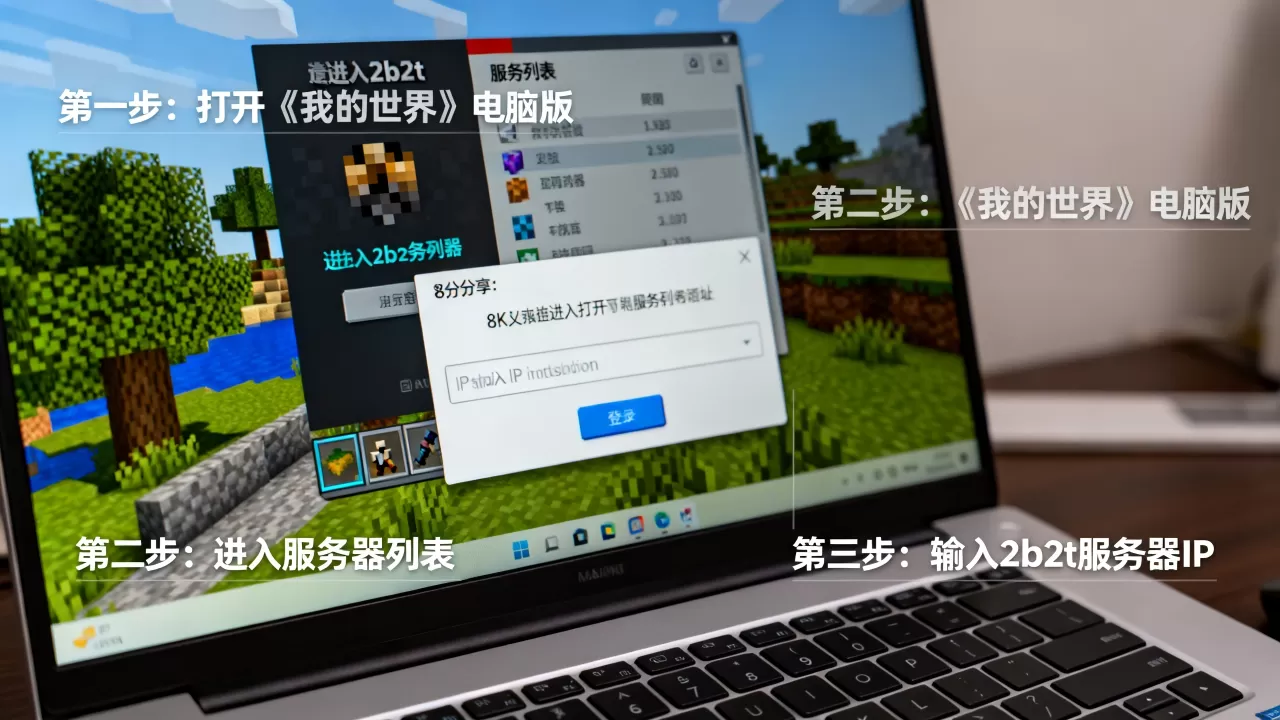 我的世界电脑版如何进入2b2t服务器,有什么攻略? 我的世界电脑版如何进入2b2t服务器,有什么攻略?